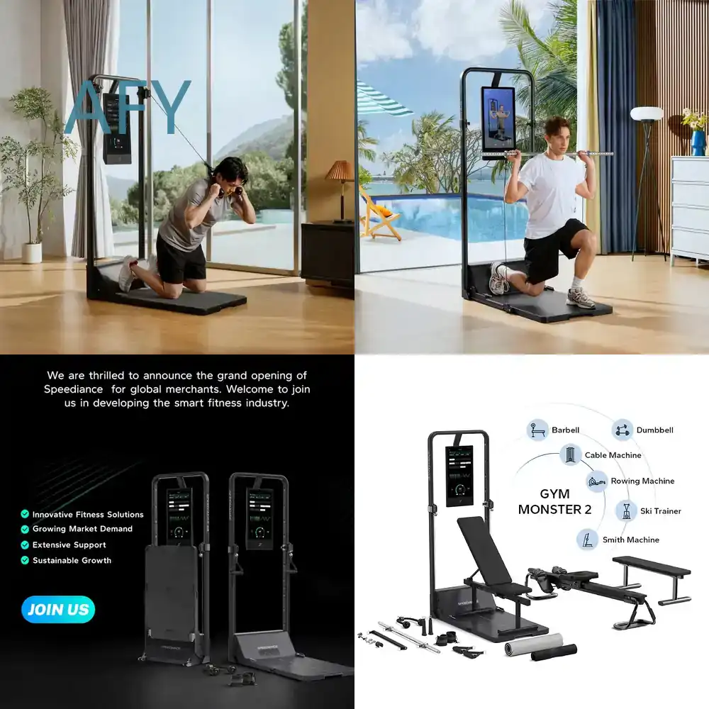 Home Gym Installation - Equipamento de Fitness Speediance All in
