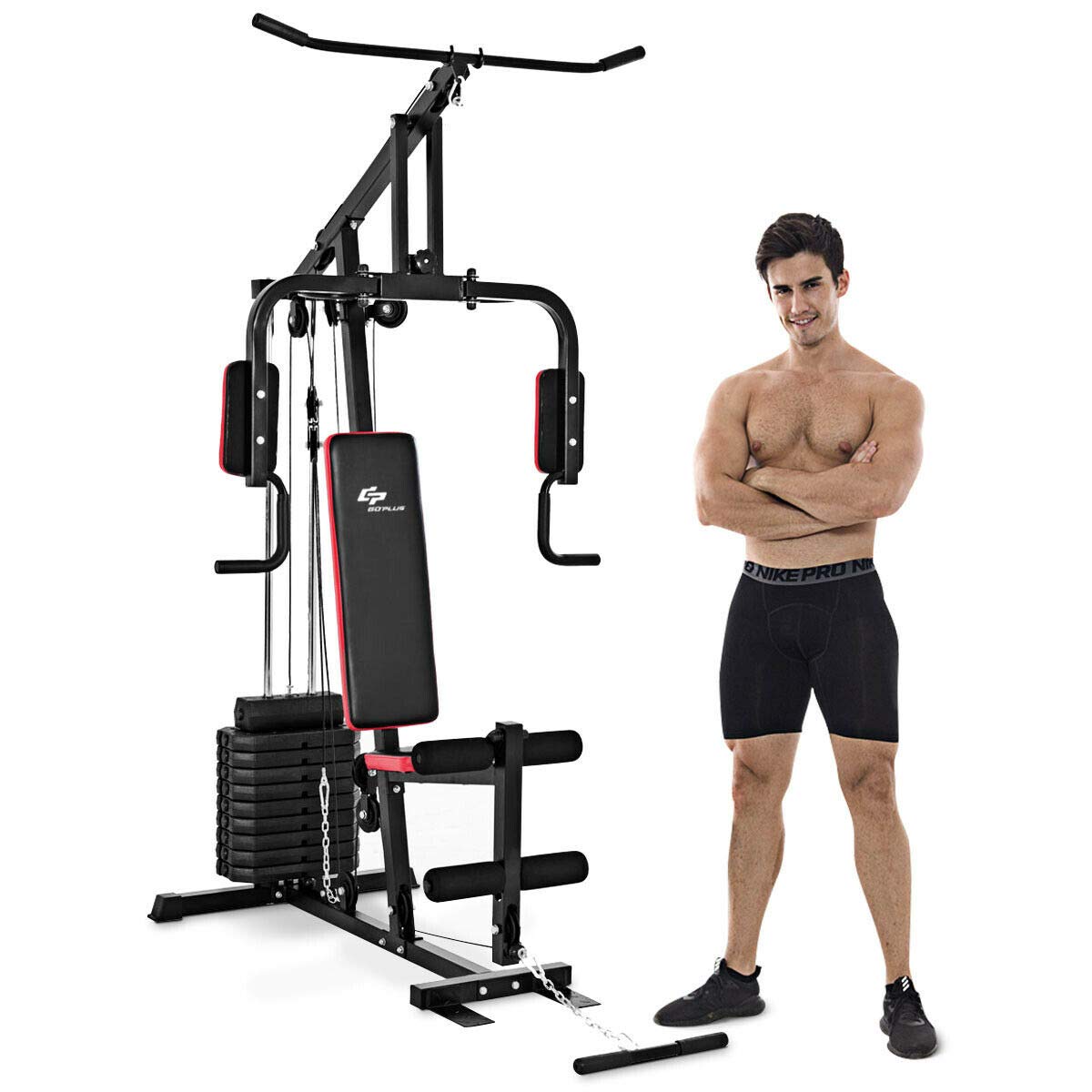 Home Gym Total Fitness - Equipamento de Treinamento Multifuncional para Academia