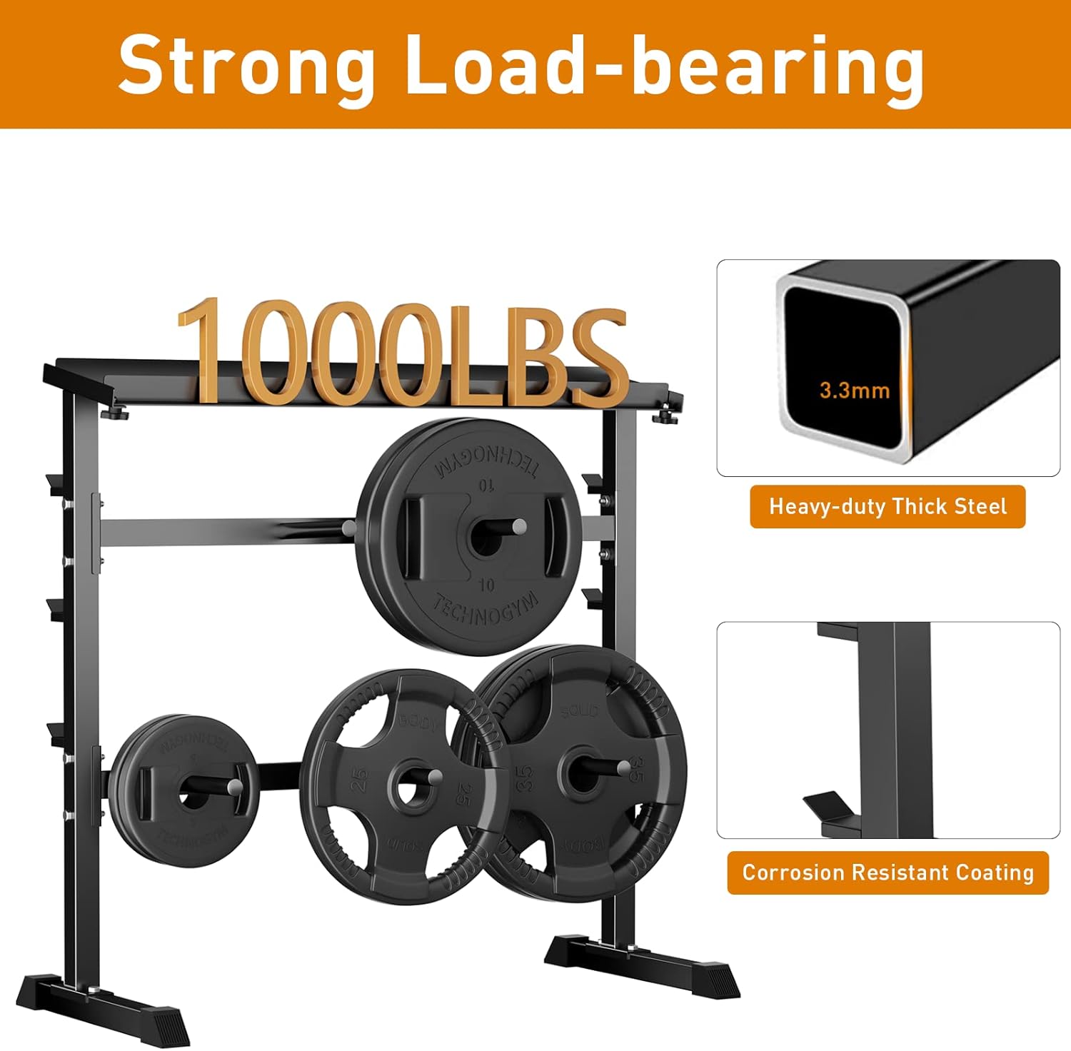 Suporte para Armazenamento de  - Home Gym Rack avaliação e preço