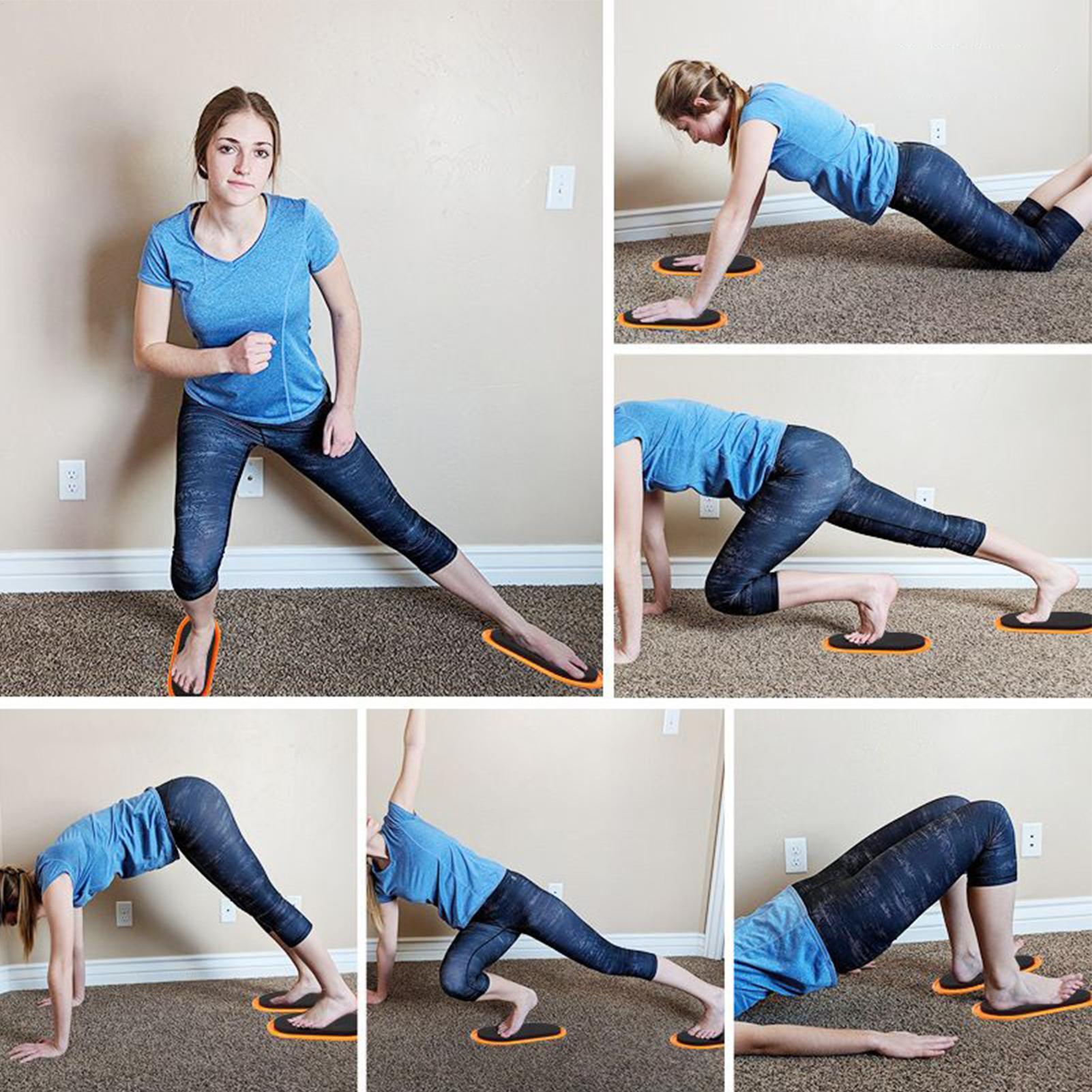 Discos deslizantes para exercí - Home Gym Workout avaliação e preço
