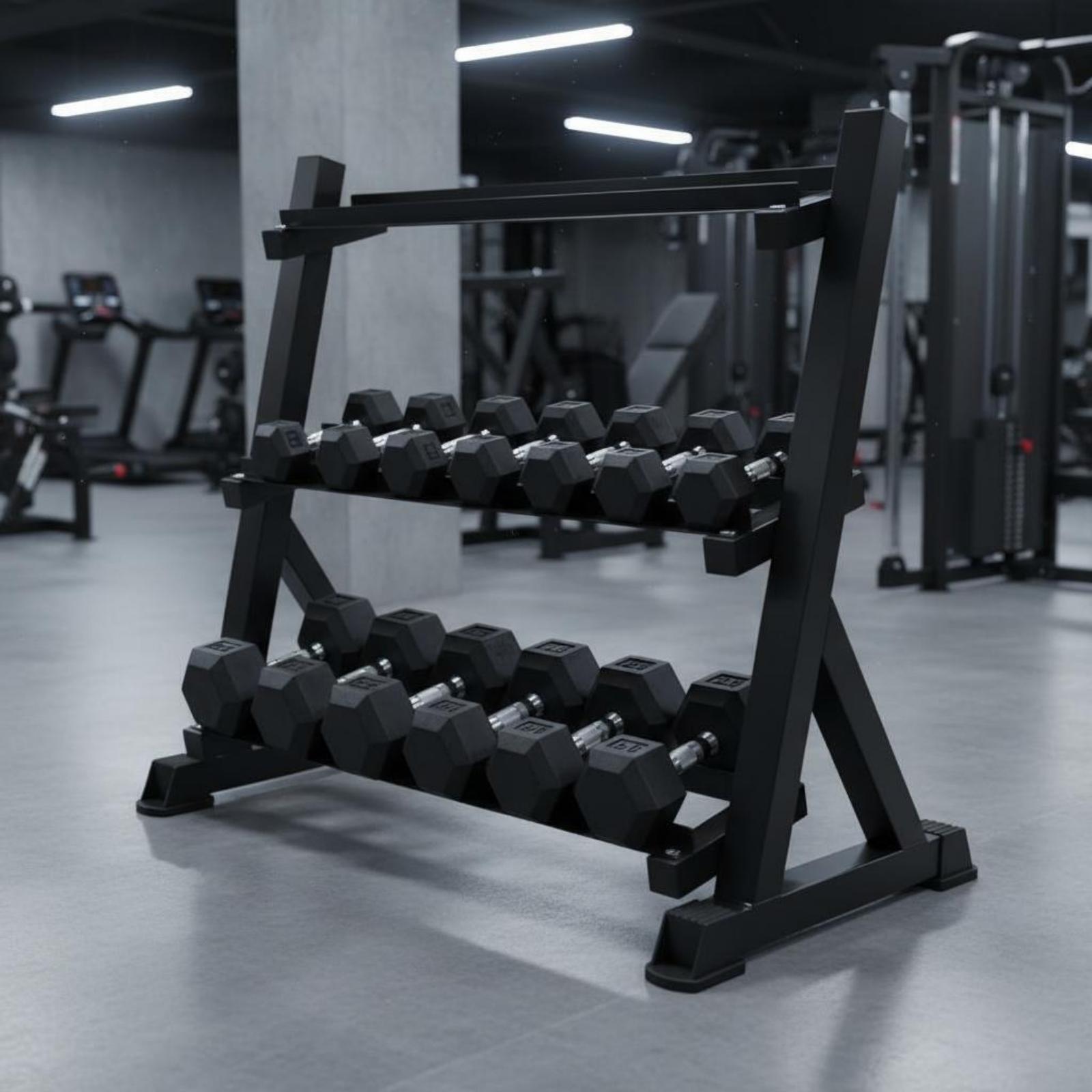 Suporte para Halteres de 3 Nív - Home Gym Rack avaliação e preço
