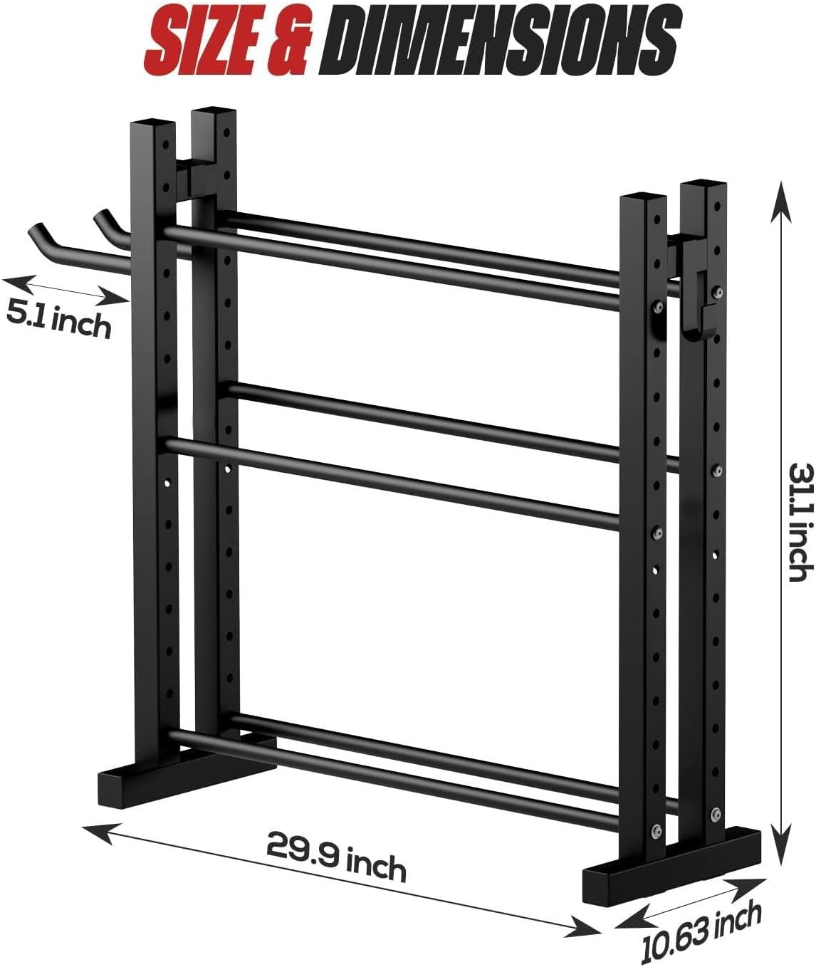 Suporte para Halteres de 3 Nív - Home Gym Rack avaliação e preço