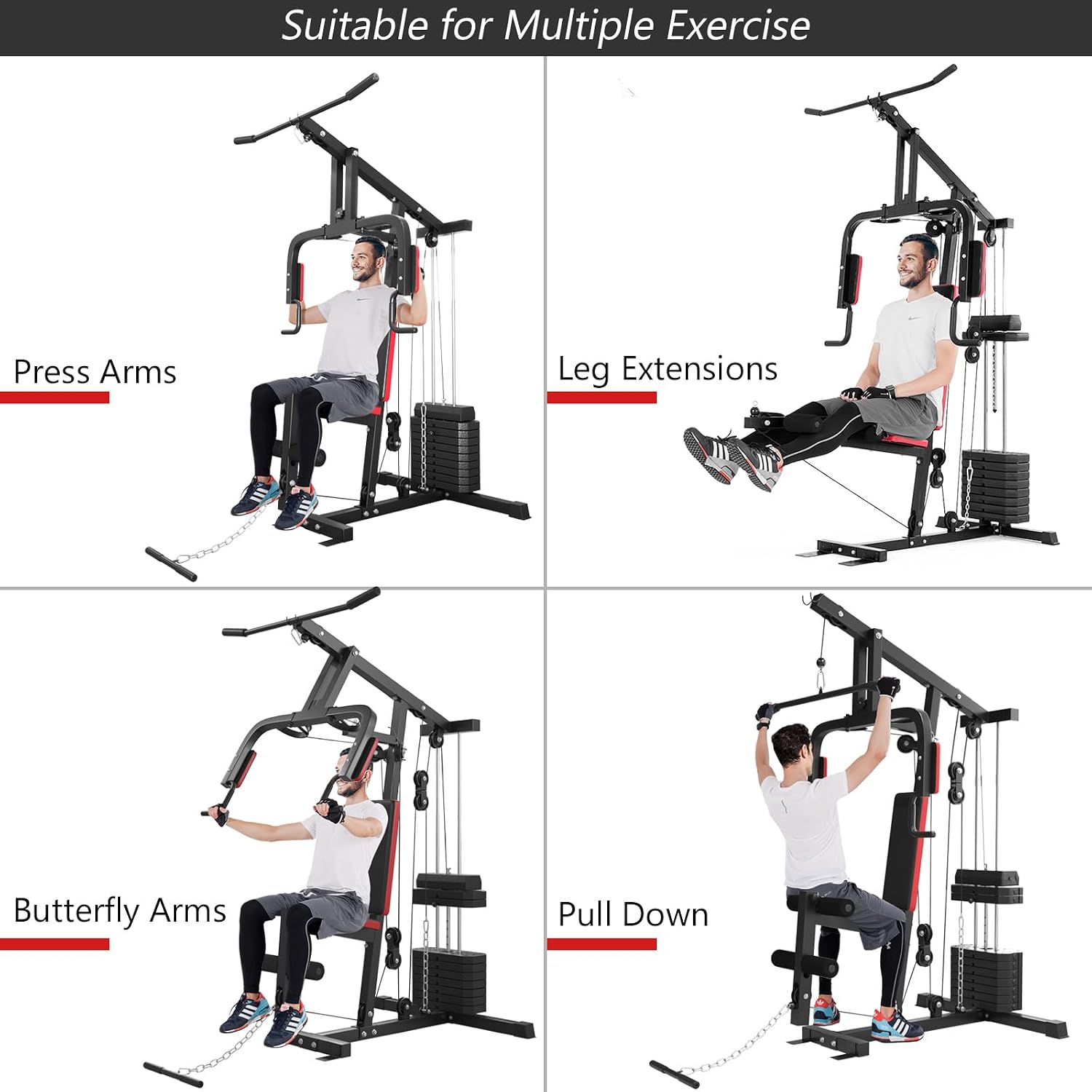 Sistema de Academia Multifunci - Home Gym Total Fitness avaliação e preço