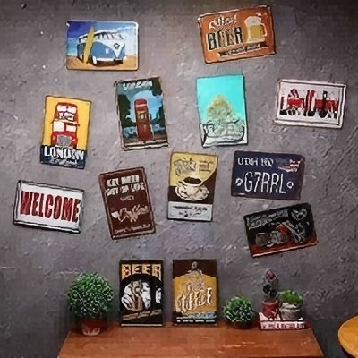 Arte de Parede Metálica Vintag - Home Gym Installation avaliação e preço