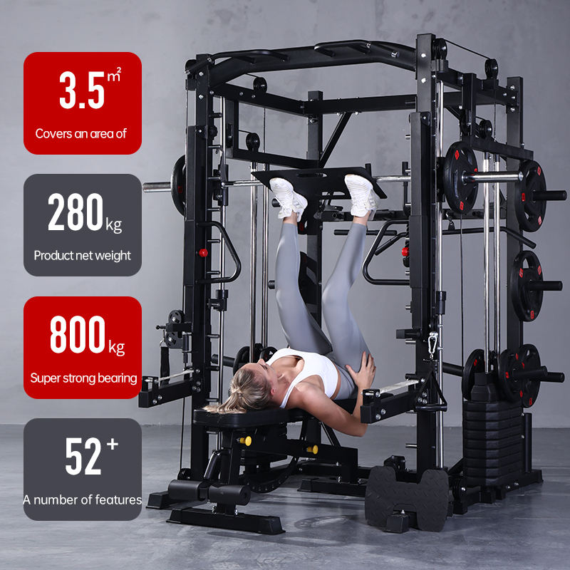 Smith Machine: Novo Rack de Tr - Home Gym Multi Station avaliação e preço