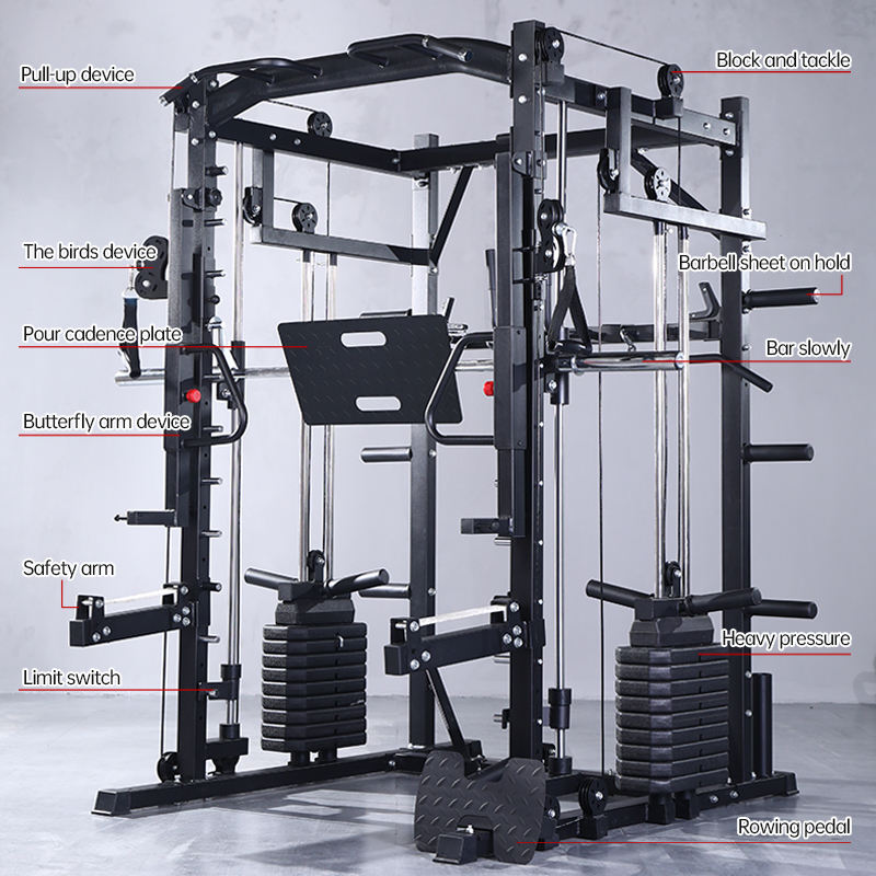 Smith Machine: Novo Rack de Tr - Home Gym Multi Station avaliação e preço