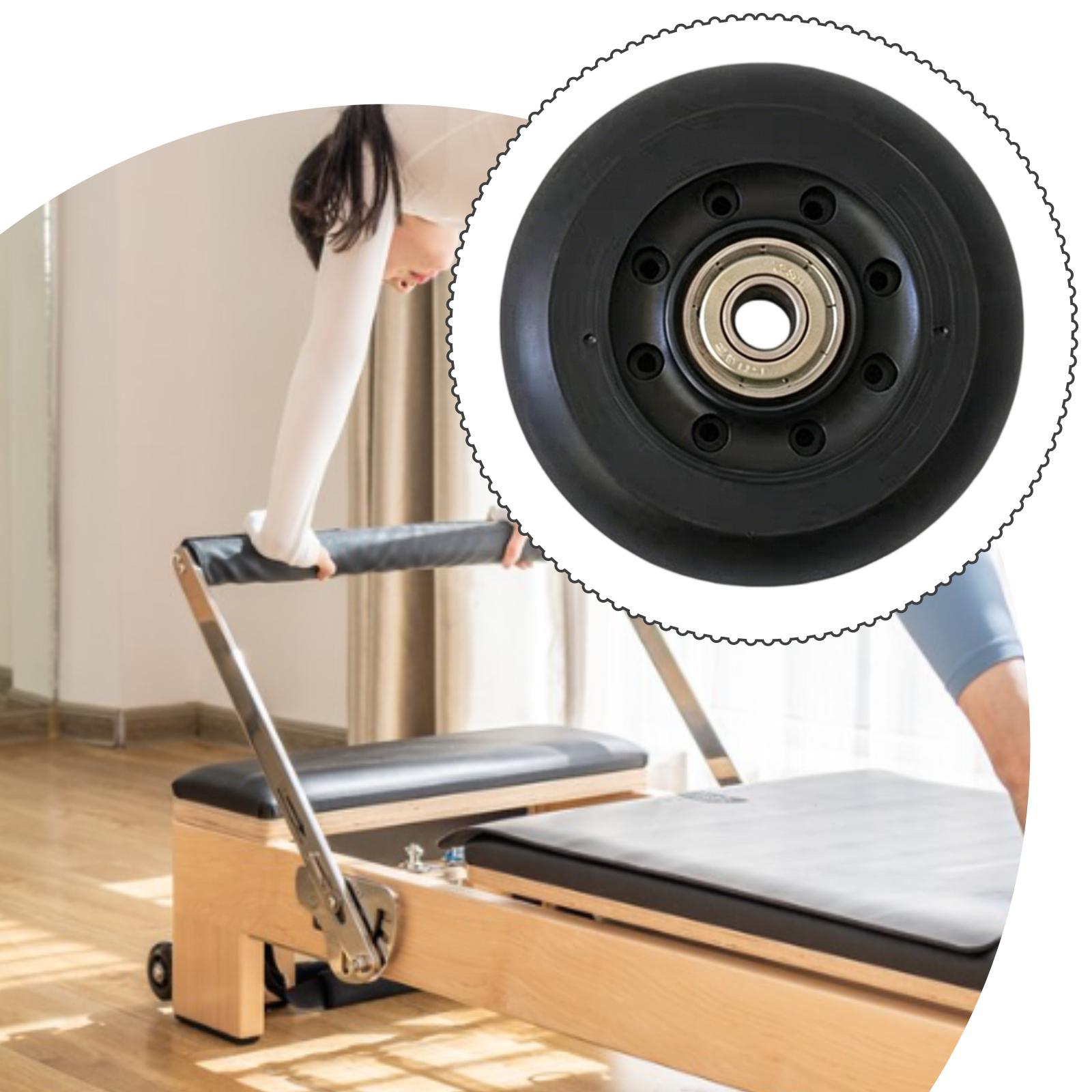 Roda de Pilates Reformer Preta - Home Gym Installation avaliação e preço