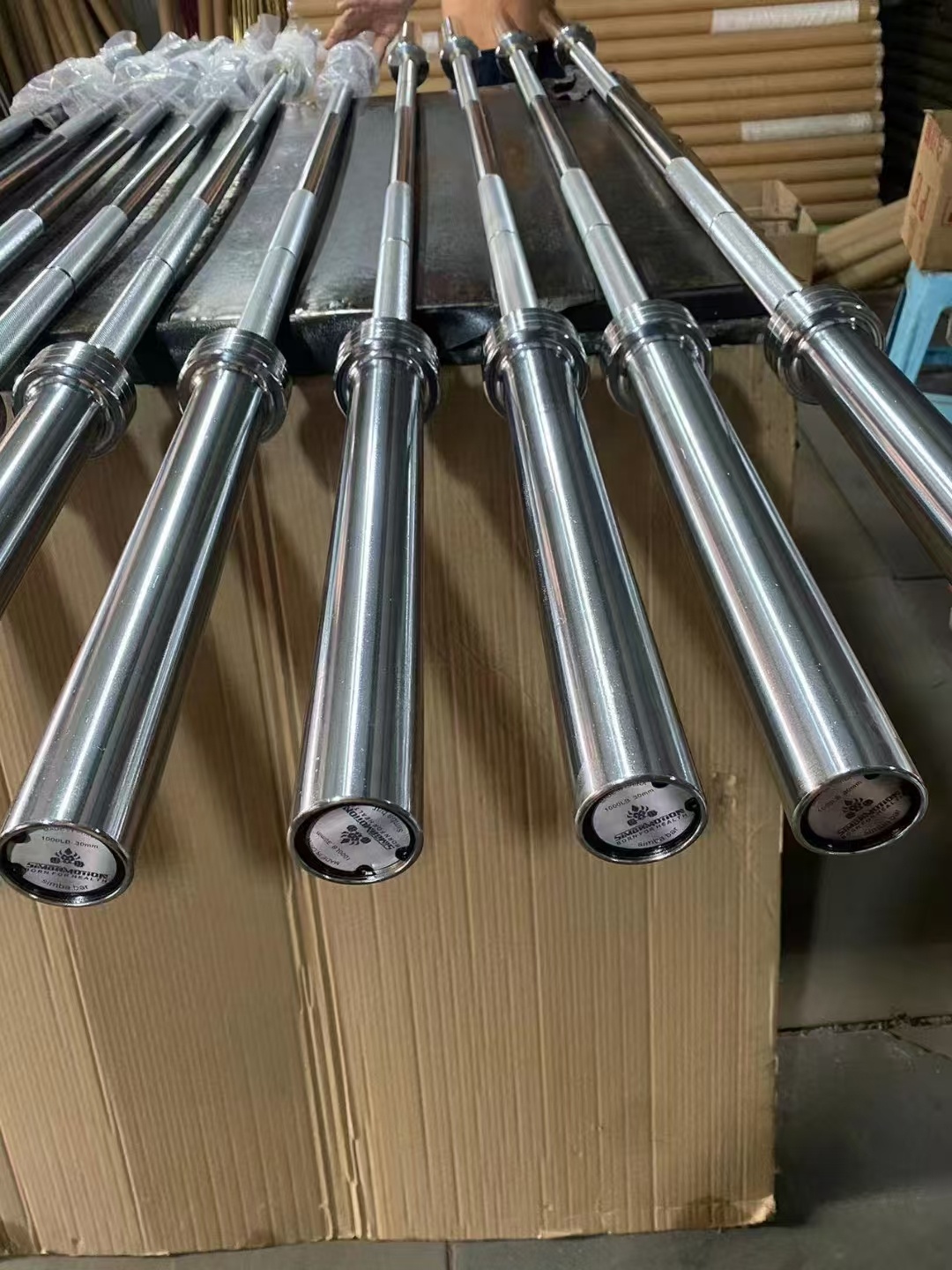 Barra de barra de aço de 20kg  - Barbell Curl Bar avaliação e preço