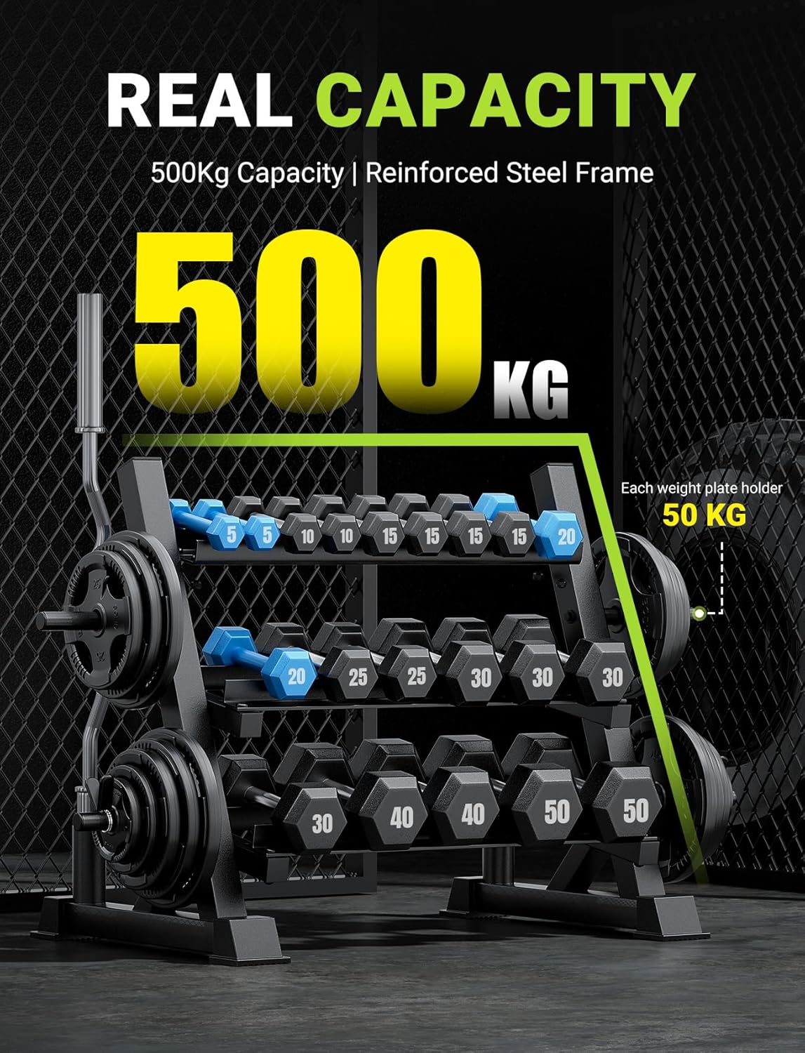 Suporte para Halteres Ajustáve - Home Gym Rack avaliação e preço