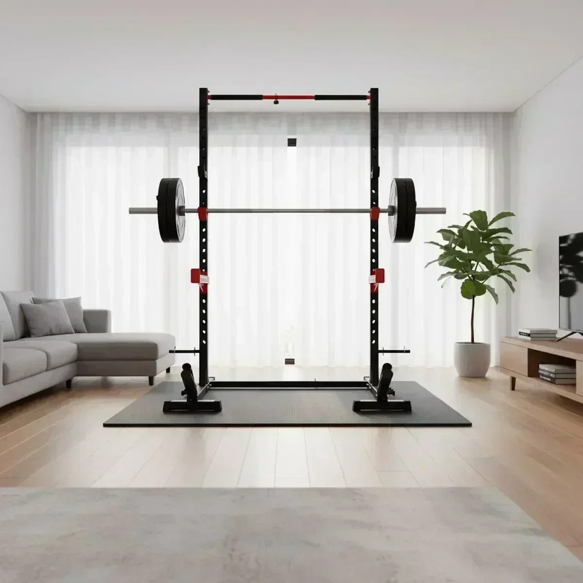 Suporte Ajustável para Agacham - Home Gym Rack avaliação e preço