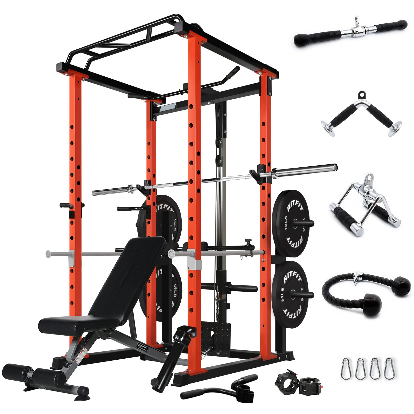 Gaiola de Força Multifuncional - Home Gym Rack avaliação e preço