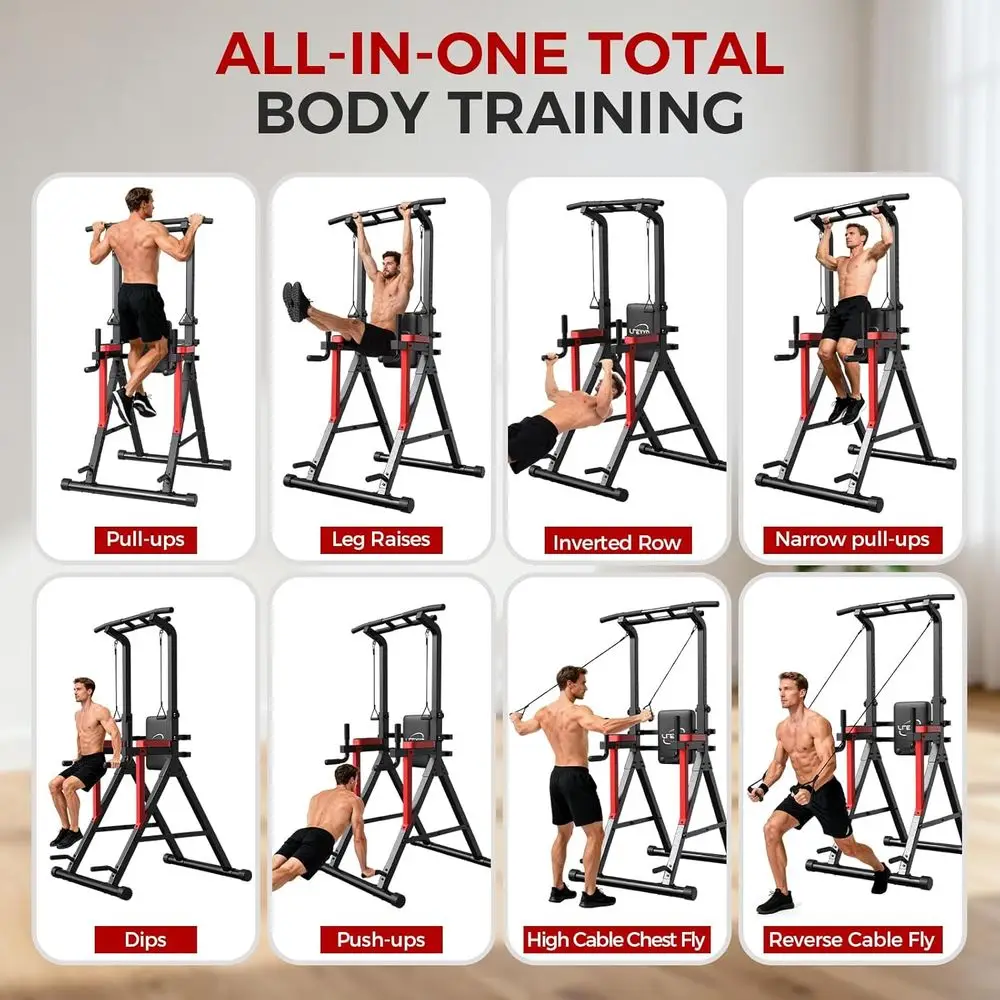 Estação de Dips com Altura Aju - Home Gym Multi Station avaliação e preço