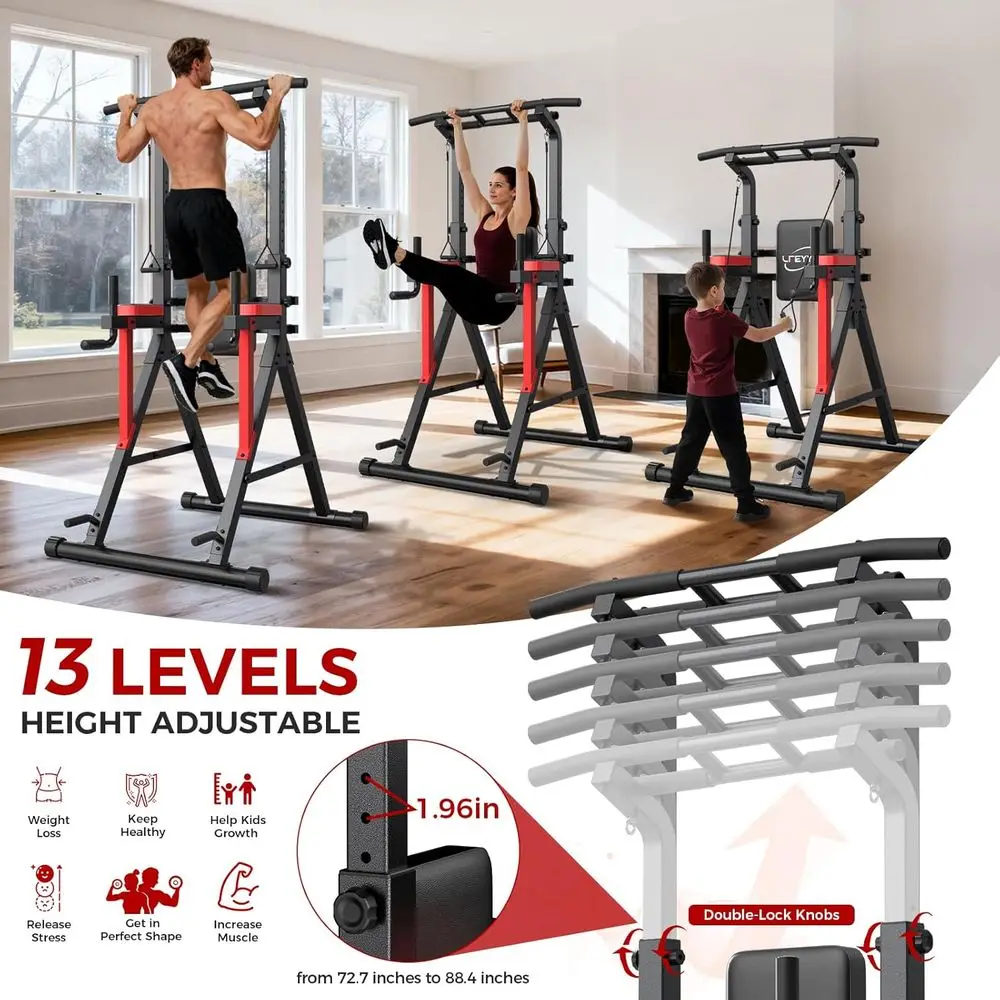 Estação de Dips com Altura Aju - Home Gym Multi Station avaliação e preço