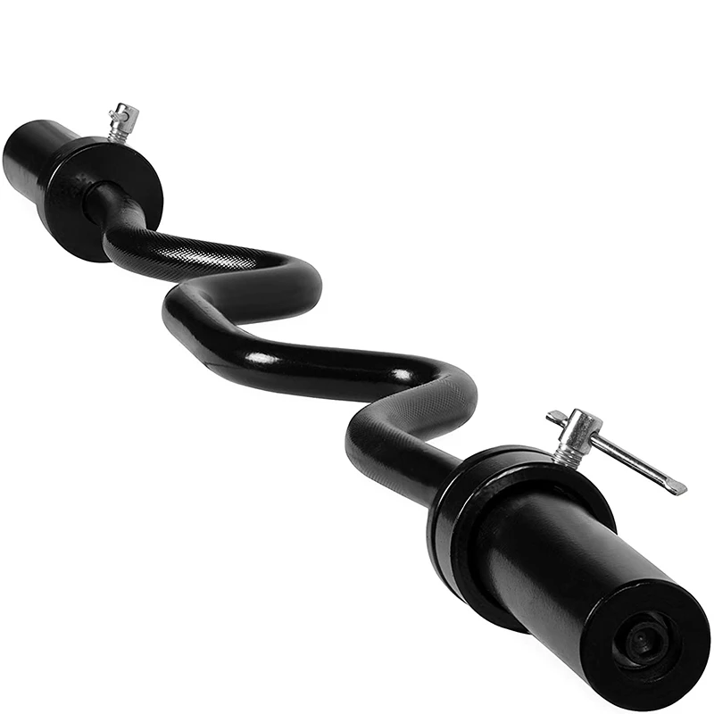 Novo Produto: Barra de Haltere - Barbell Curl Bar avaliação e preço